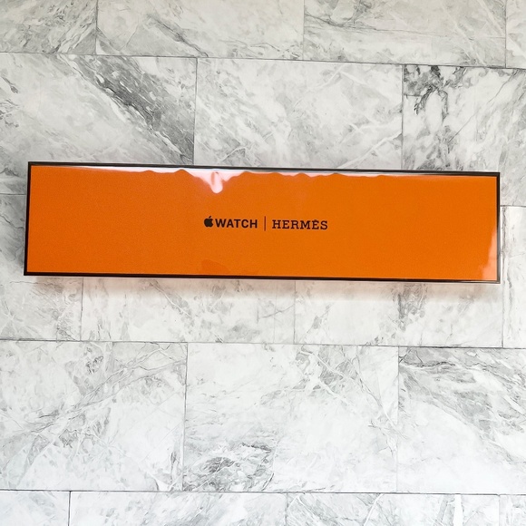 NEW Apple Watch Hermes 41mm Rose Texas Leather Attelage Double Tour Band - Picture 2 of 9